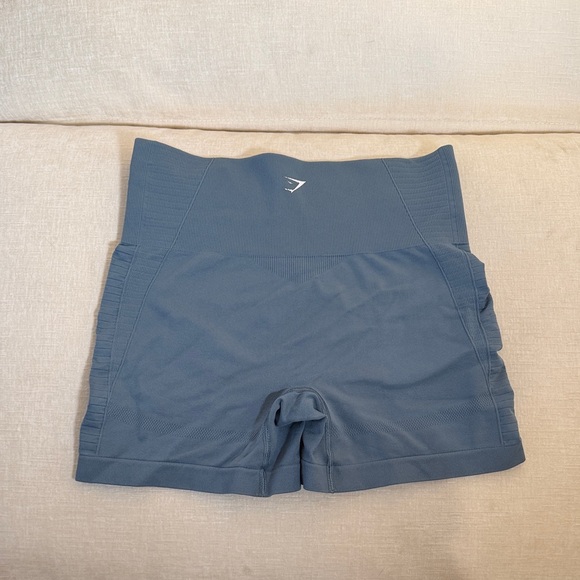Gymshark Women's Athletic Gray Shorts - Picture 2 of 2